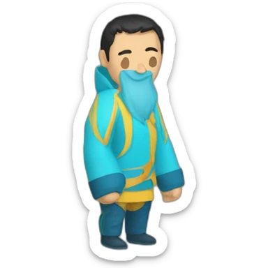 best kazakh guy ever sticker