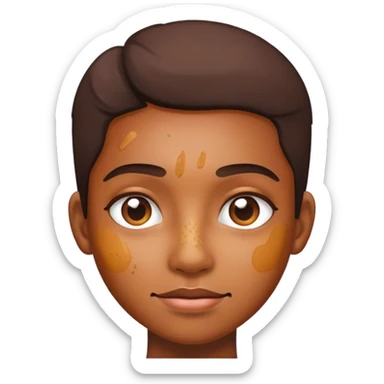 Hyperpicmentation meme sticker