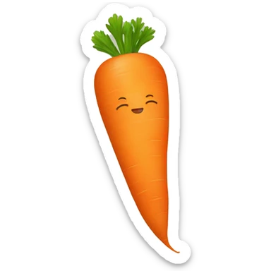 carrot sticker