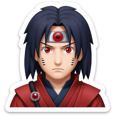 uchia madara gözleri ilk gercek insan sticker