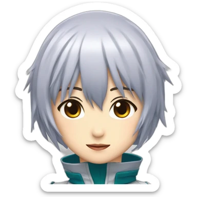 Rei Ayanami sticker
