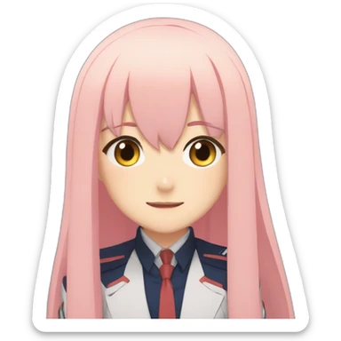 Darling in the franxx sticker