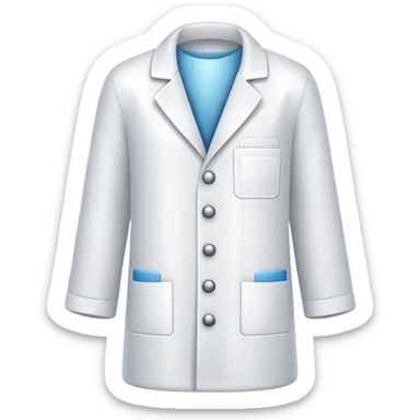 lab coat sticker
