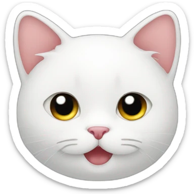 chat japonais sticker