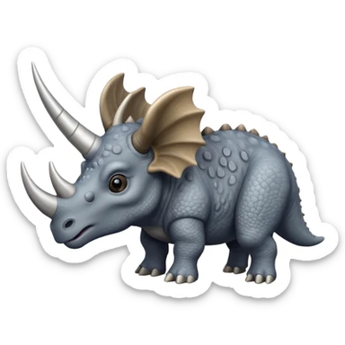 Triceratops  sticker