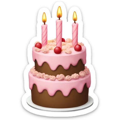 birthday cake emoji sticker