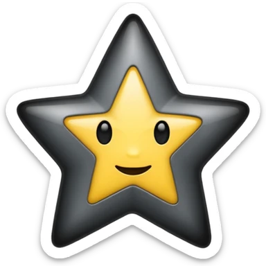 Half black star emoji when we need to have half rating sticker