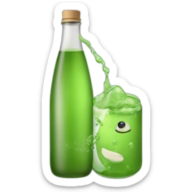 bouteille d'eau  sticker