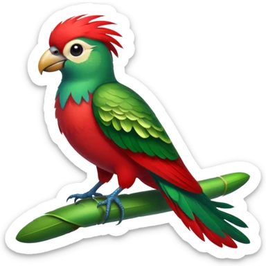 Quetzal Bird sticker