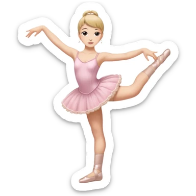 Ballerina UGG slippers sticker
