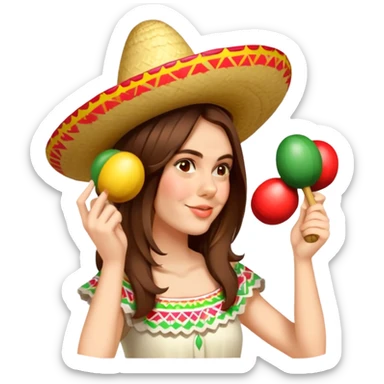 Meraca Musician sticker