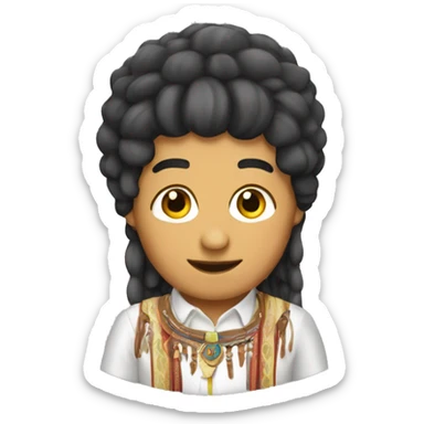 Peruvian chullo sticker