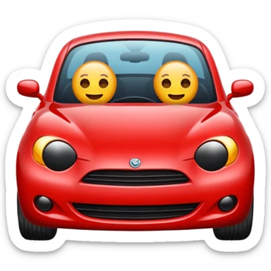 🚗 animated car emoji sticker