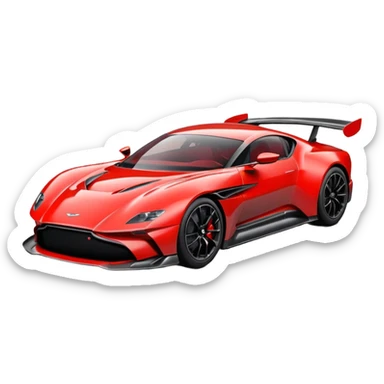 Aston Martin Vulcan  sticker