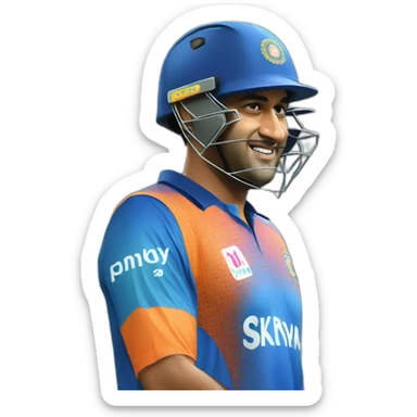 MS Dhoni  sticker