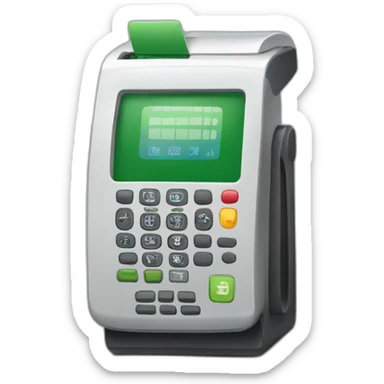 Payment terminal phone sticker