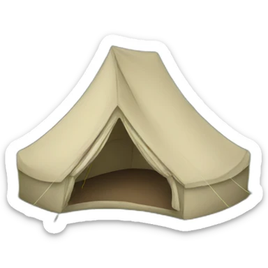 Tent sticker