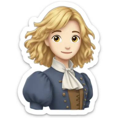 Howl's Moving Castle personnage Sophie sticker