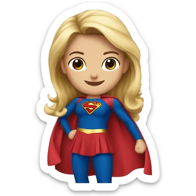 sUPERgirl sticker