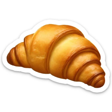 Croissant sticker