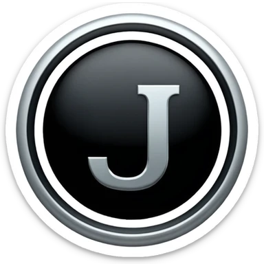 Haceme una j en un círculo  sticker