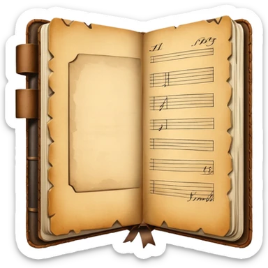 Libreta de presupuesto  sticker