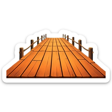 ocean sunset horizon pontoon sticker