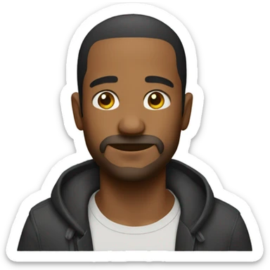 Least motion dude ever  sticker