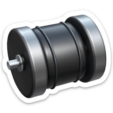 Haltère de muscu sticker