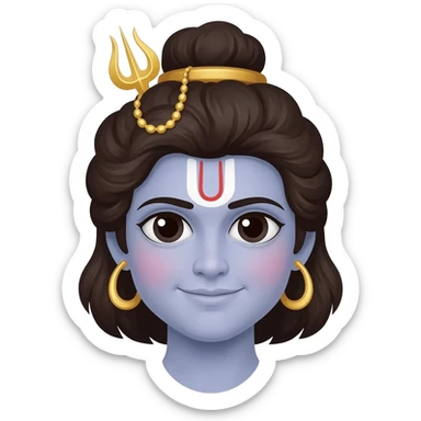 Krishna pic sticker