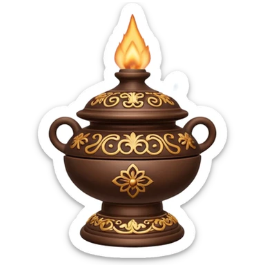 	incense burner sticker