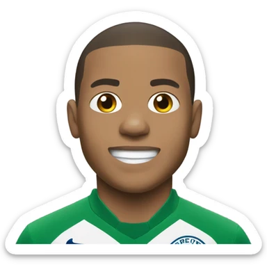 Mbappe scoring goals sticker
