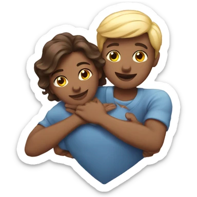 AMOR, AMISTAD, ABRAZO sticker