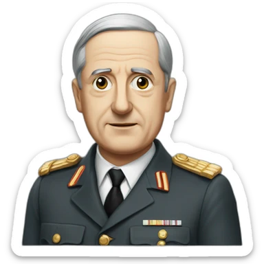 Charles De Gaulle sticker