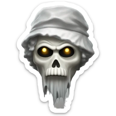 Ghost fro Call of Duty sticker