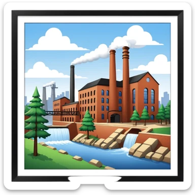Evergreen Brick Works sticker