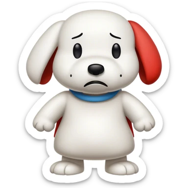 snoopy molesto sticker