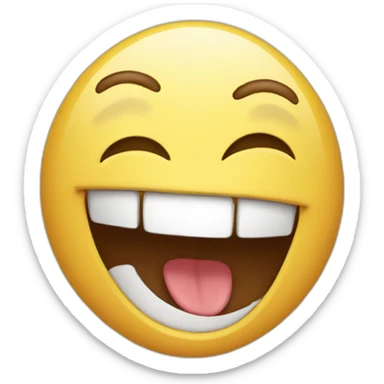 emoji laughing  sticker