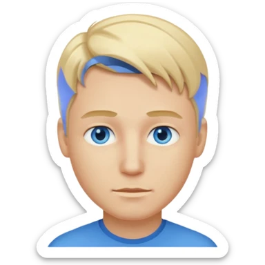 men understand, blond hairs sticker