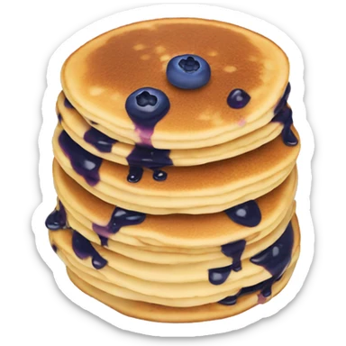 Blueberry Pancakes sticker