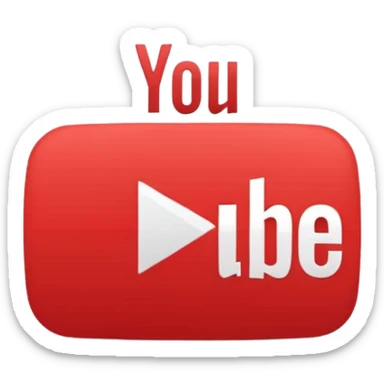 Make me a youtube emoji i can copy and paste sticker