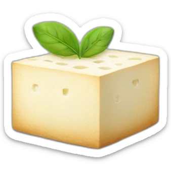 tofu-on-tofu sticker