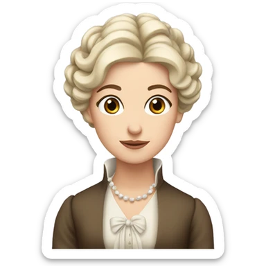 Jane Austin vibes sticker