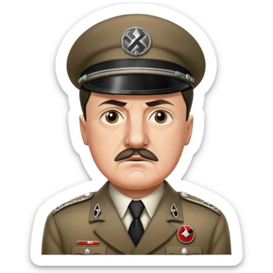 Adolph Hitler nazi sticker