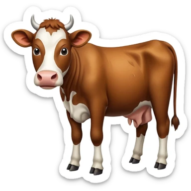 Vaca sticker