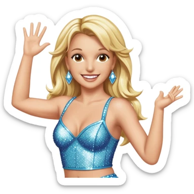 Britney Spears music video  sticker