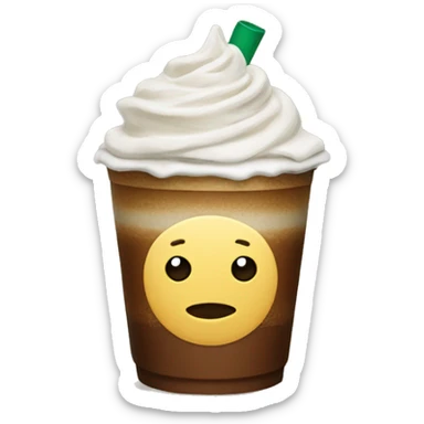 Starbucks thé glacé sticker