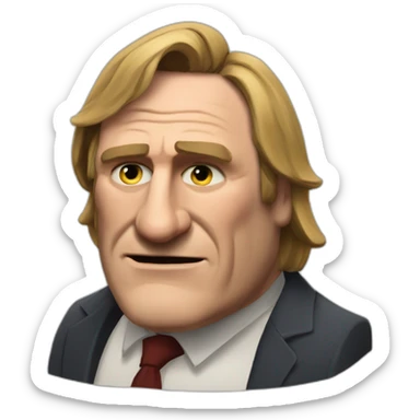 Gerard Depardieu tf2 sticker