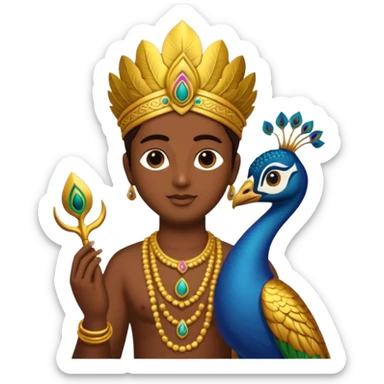 MuruganAnd murugan  vel and peocock at back vel also with murugan vel sticker