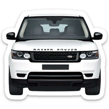 range rover  sticker